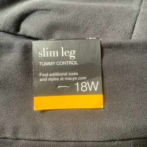 Alfani black pants 18W